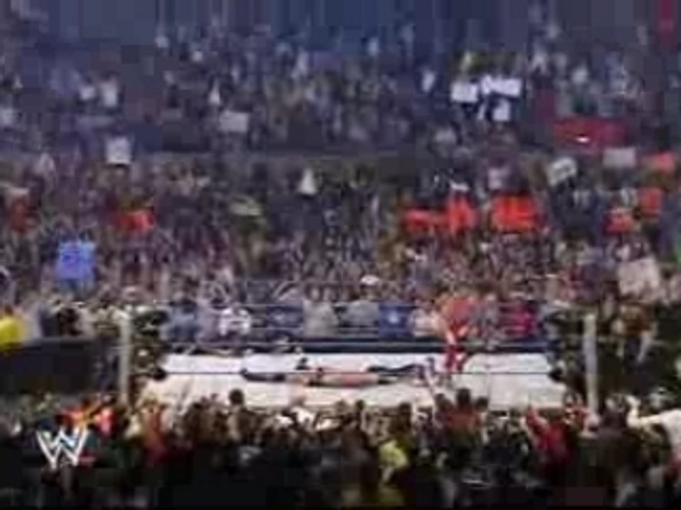 WWE.-.Goldberg interferes in Brock Lesnar's match against Ed