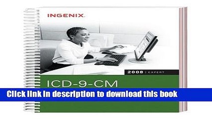 [Read PDF] ICD-9-CM 2008 Expert for Physicians (ICD-9-CM Expert for Physicians, Vol. 1   2)