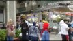 المحلات السورية تغتصب رصيف المشاه بالإسكندرية