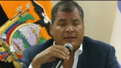 Rafael Correa "No es posible dar salvoconducto a Abdala Bucaram"