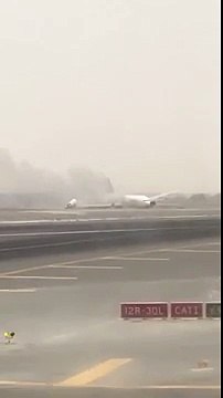Un avion de la compagnie Emirates a eu un accident à l'atterrissage