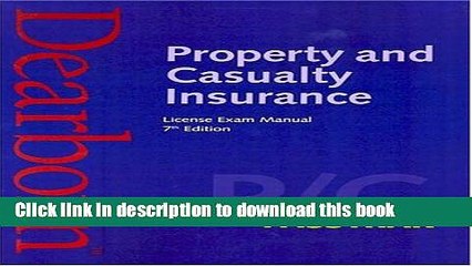 [Read PDF] Property and Casualty Insurance License Exam Manual, 7th Edition Ebook Online