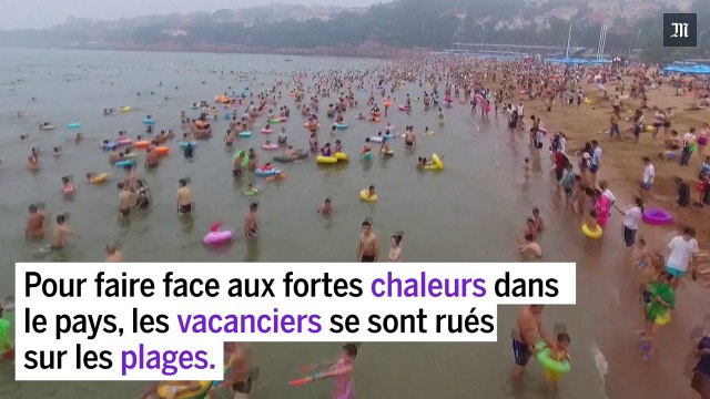 Chine : les plages prises d'assaut