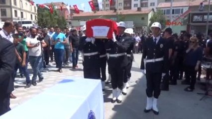 Yozgat Şehit Polis Yunus Emre Doğan Son Yolculuğuna Uğurlandı-1