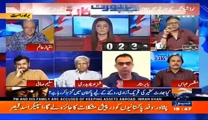 Hassan Nisar gives a shut up call to Salim Safi for glorifying Lahore's development