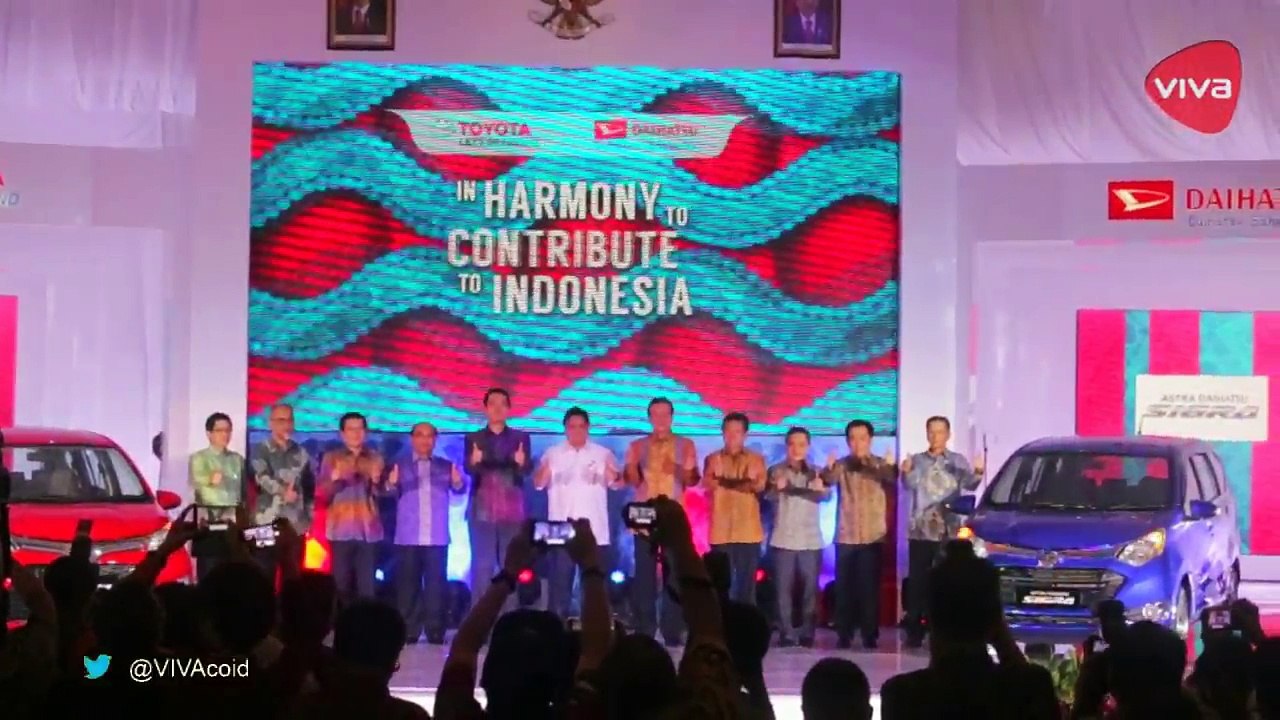 'Mobil Murah' Sigra dan Calya Resmi Diluncurkan