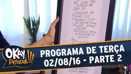 Okay Pessoal 02.08.16 - Parte 2