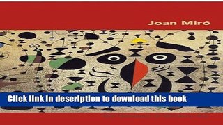 Read Joan Miro (MoMA Artist Series) Ebook Online