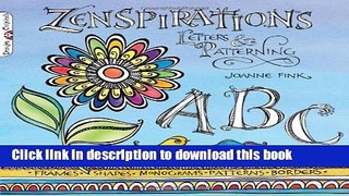 Download Zenspirations: Letters   Patterning PDF Online