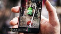 Students Robbed While Playing Pokemon Go in UK Video