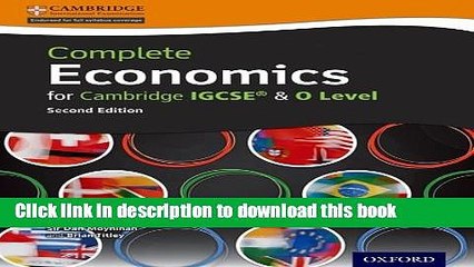 [Read PDF] Complete Economics for Cambridge IGCSERG and O-level (Second Edition) Download Free