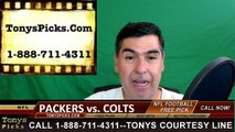 Indianapolis Colts vs. Green Bay Packers Free Pick Prediction NFL Pro Football Odds Preview 8-7-2016