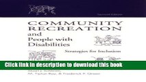 Ebook Community Recreation and People with Disabilities Full Online