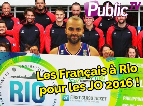 JO 2016 : Les sportifs français, fiers de partir pour Rio !