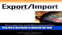 [Read PDF] Export/Import Procedures and Documentation (Export/Import Procedures   Documentation)