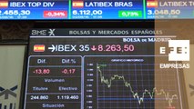 La Bolsa española pierde un 0,17% y la barrera de los 8.300 puntos al cierre