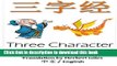 Ebook Three Character Classic: Bilingual Edition, English and Chinese: The Chinese Classic Text