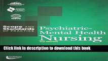 Ebook Psychiatric-Mental Health Nursing: Scope and Standards of Practice (American Nurses