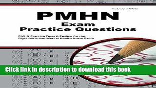 Books PMHN Exam Practice Questions: PMHN Practice Tests   Review for the Psychiatric and Mental