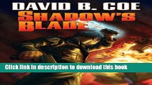 Books Shadow s Blade (Case Files of Justis Fearsson) Free Online