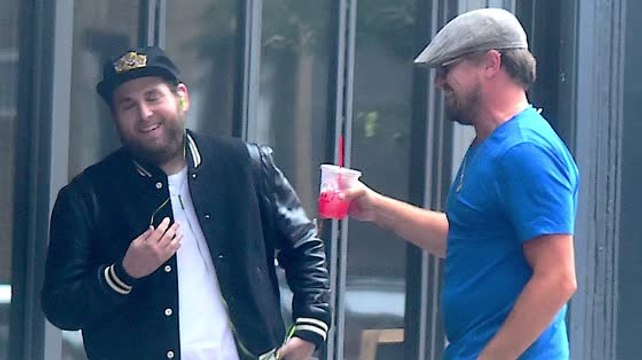 Leonardo DiCaprio and Jonah Hill Put Their Bromance on Full Display