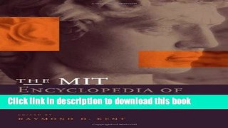 Ebook The MIT Encyclopedia of Communication Disorders (Bradford Books) Full Online