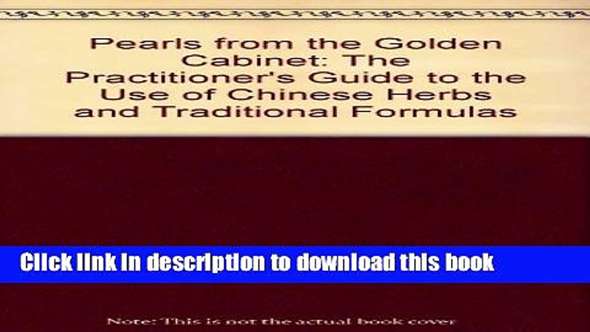 Books Pearls From The Golden Cabinet The Practitioner S Guide To