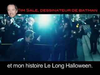 La Bande annonce de Dark Night commentée par Tim Sale