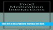 Books Food Medication Interactions (11th ed)