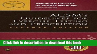 Books ACSM s Guidelines for Exercise Testing and Prescription Free Online KOMP