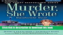 Ebook Murder, She Wrote: Nashville Noir Free Online