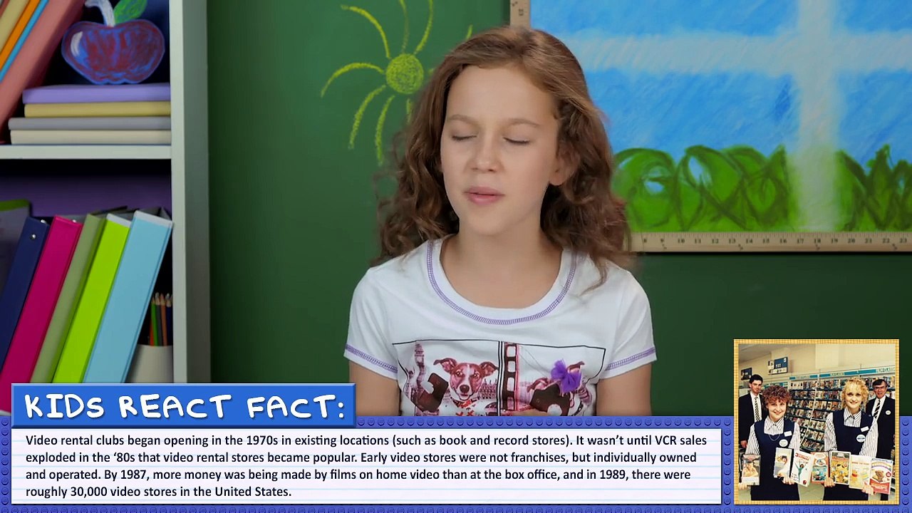 Kids React To Blockbuster Video