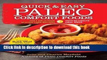 Books Quick   Easy Paleo Comfort Foods: 100  Delicious Gluten-Free Recipes Full Online