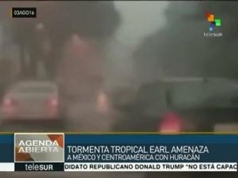 'Earl' podría tocar tierra como huracán en México y Belice