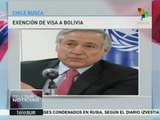 Chile: comisión de Senado aprueba revocar visas diplomáticas a Bolivia