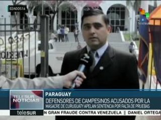 Paraguay: defensa de campesinos apela sentencia del caso Curuguaty