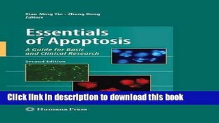 Ebook Essentials of Apoptosis: A Guide for Basic and Clinical Research Free Online