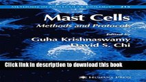 Books Mast Cells: Methods and Protocols (Methods in Molecular Biology) Free Online