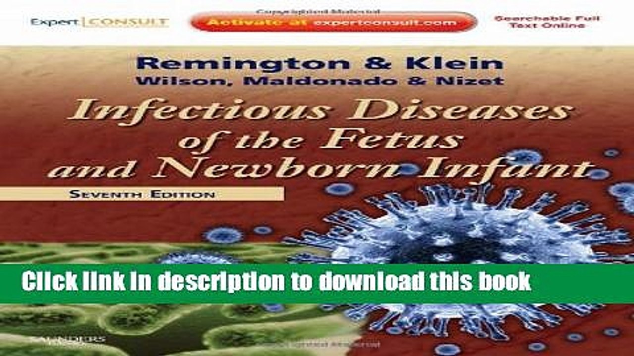 Ebook Infectious Diseases of the Fetus and Newborn: Expert Consult - Online and Print, 7e