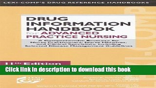 Books Lexi-Comp Drug Information Handbook for Advanced Practice Nursing: A Comprehensive Resource