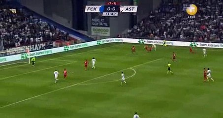 Andreas Cornelius Goal - FC Copenhagen 1-0 Astra  - 03-08-2016
