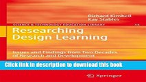 Ebook Researching Design Learning: Issues and Findings from Two Decades of Research and