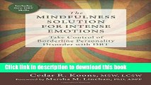 Ebook The Mindfulness Solution for Intense Emotions: Take Control of Borderline Personality