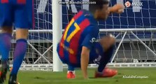 Munir El Haddadi Goal  HD - Barcelona VS Leicester City 1-0