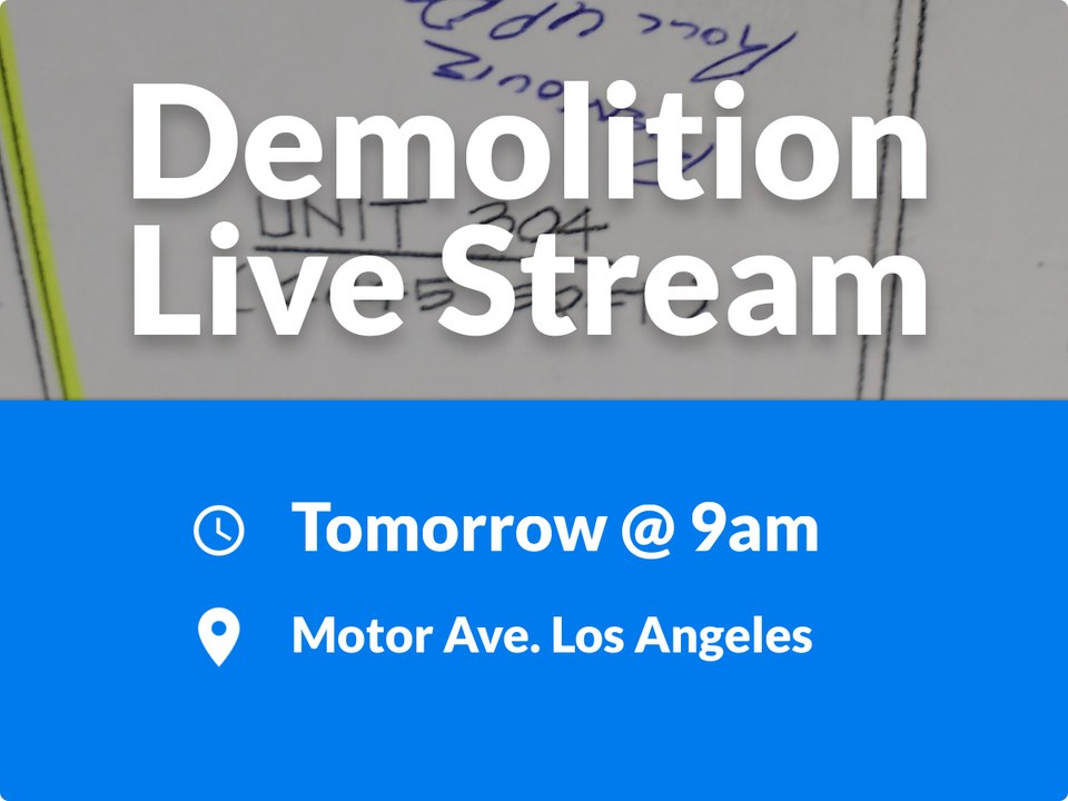 Demolition Live Stream