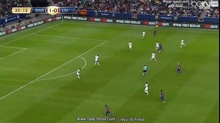 Luis Suárez Goal HD - Barcelona 2-0 Leicester City 03.08.2016