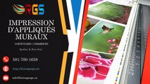 Acheter & imprimer des adhésifs décoratifs muraux à Québec - Lettrage RGS