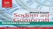 Books Sodom and Gomorrah (Remembrance of Things Past) (Remembrance of Things Past (Naxos)) Full