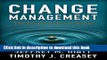 Ebook Change Management: The People Side of Change Free Online