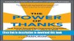 Books The Power of Thanks: How Social Recognition Empowers Employees and Creates a Best Place to